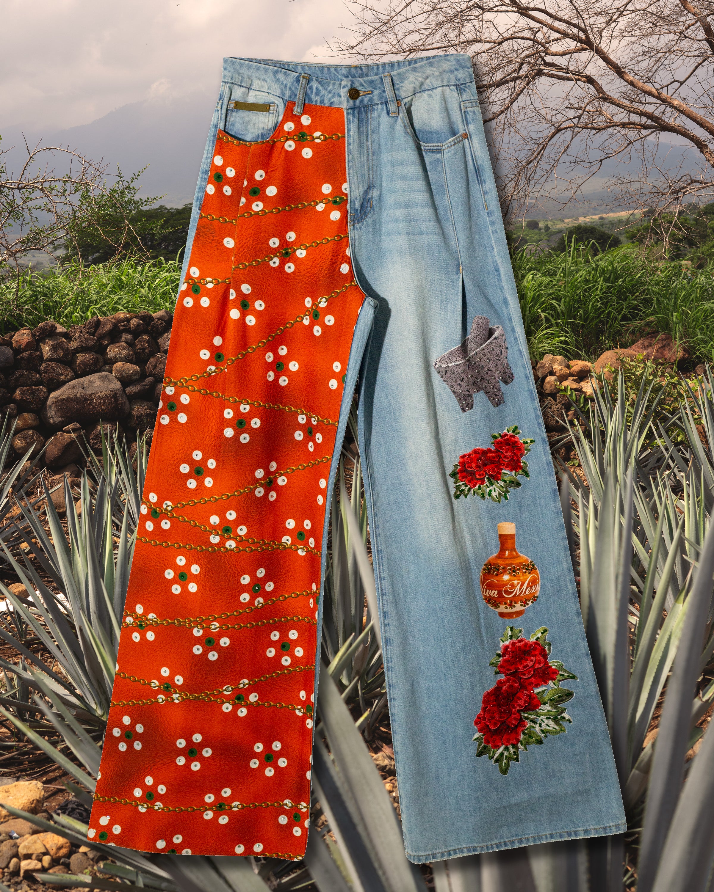 Boyfriend jeans jarritos