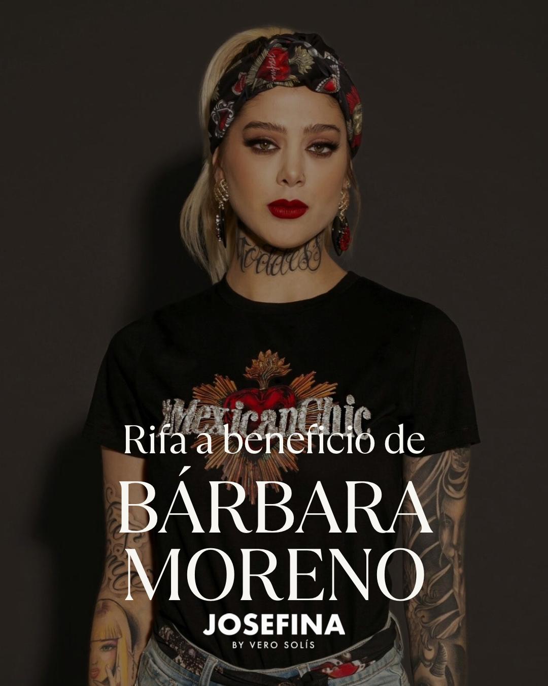 Rifa a beneficio BÁRBARA MORENO