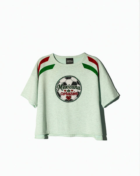 Mexicana de Corazon Set Verde