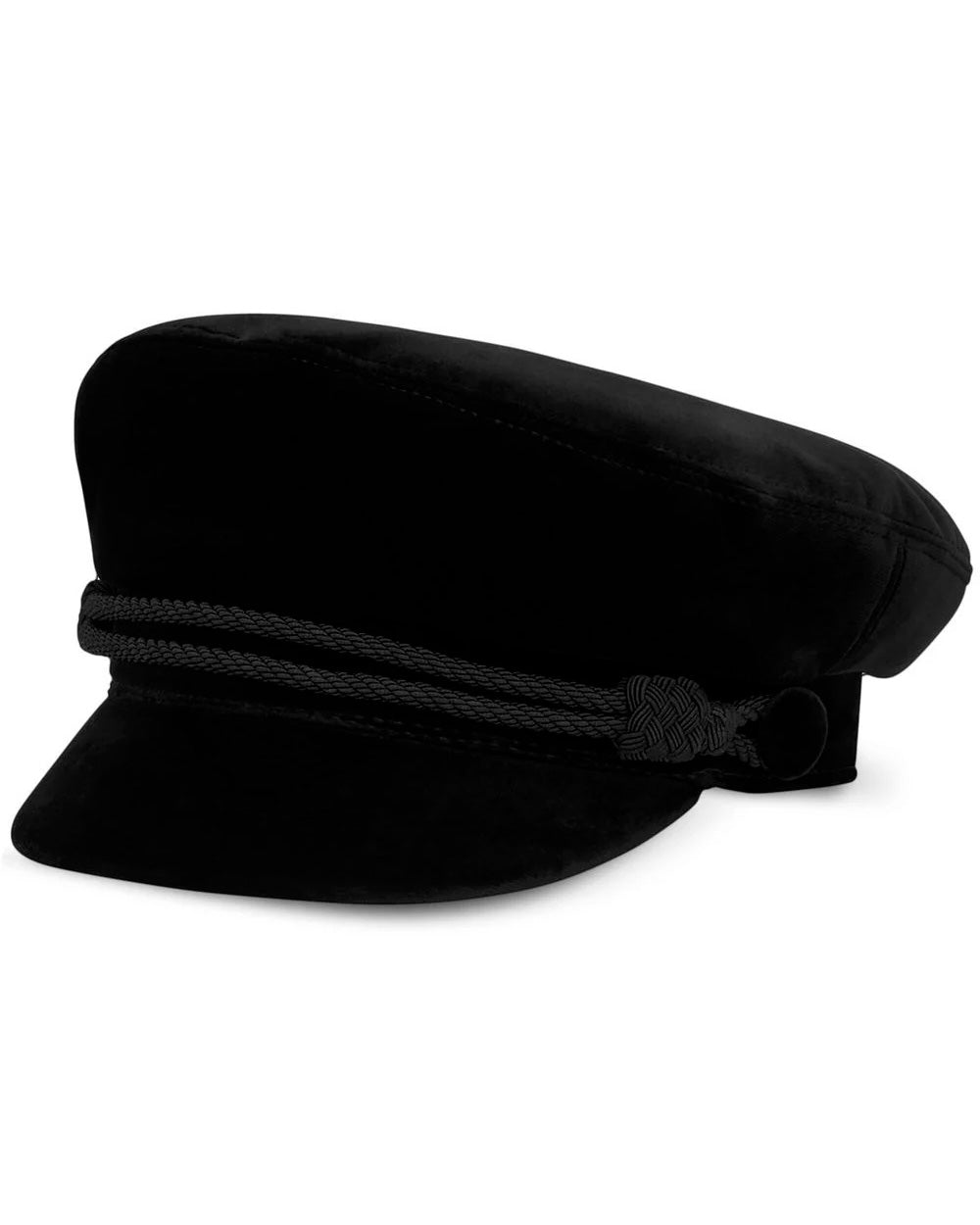 Saint Laurent Casquette de Marin velvet hat