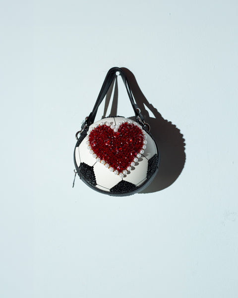 Bolsa estilo balón con cristales