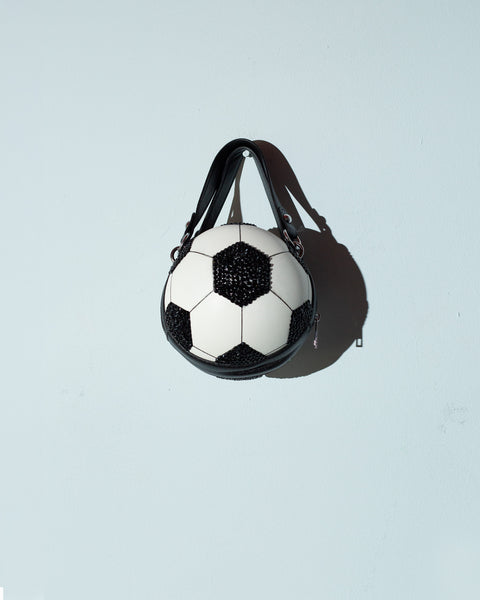 Bolsa estilo balón con cristales