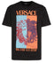 VERSACE Black cotton T-shirt