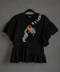 Blusa con olanes Acuario