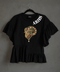 Blusa con olanes Aries