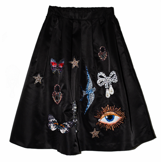 Nylon skirt charms