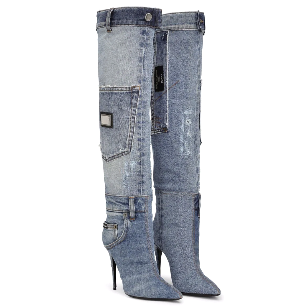 Botas denim
