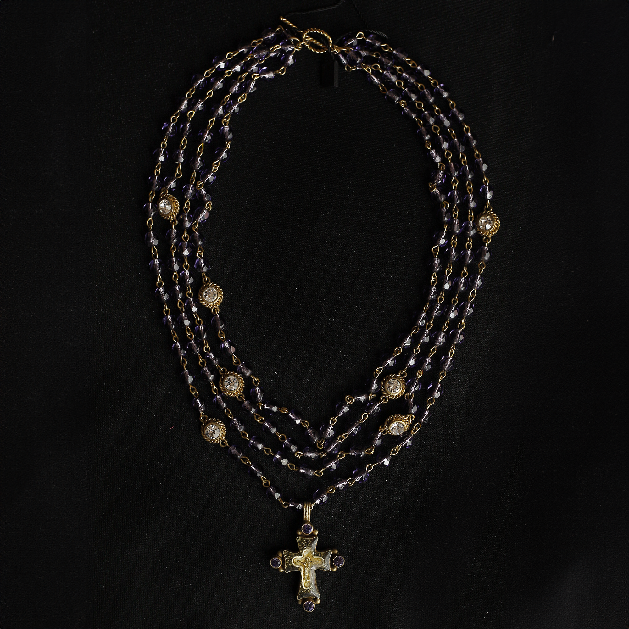 Collar Rosary VSA lila
