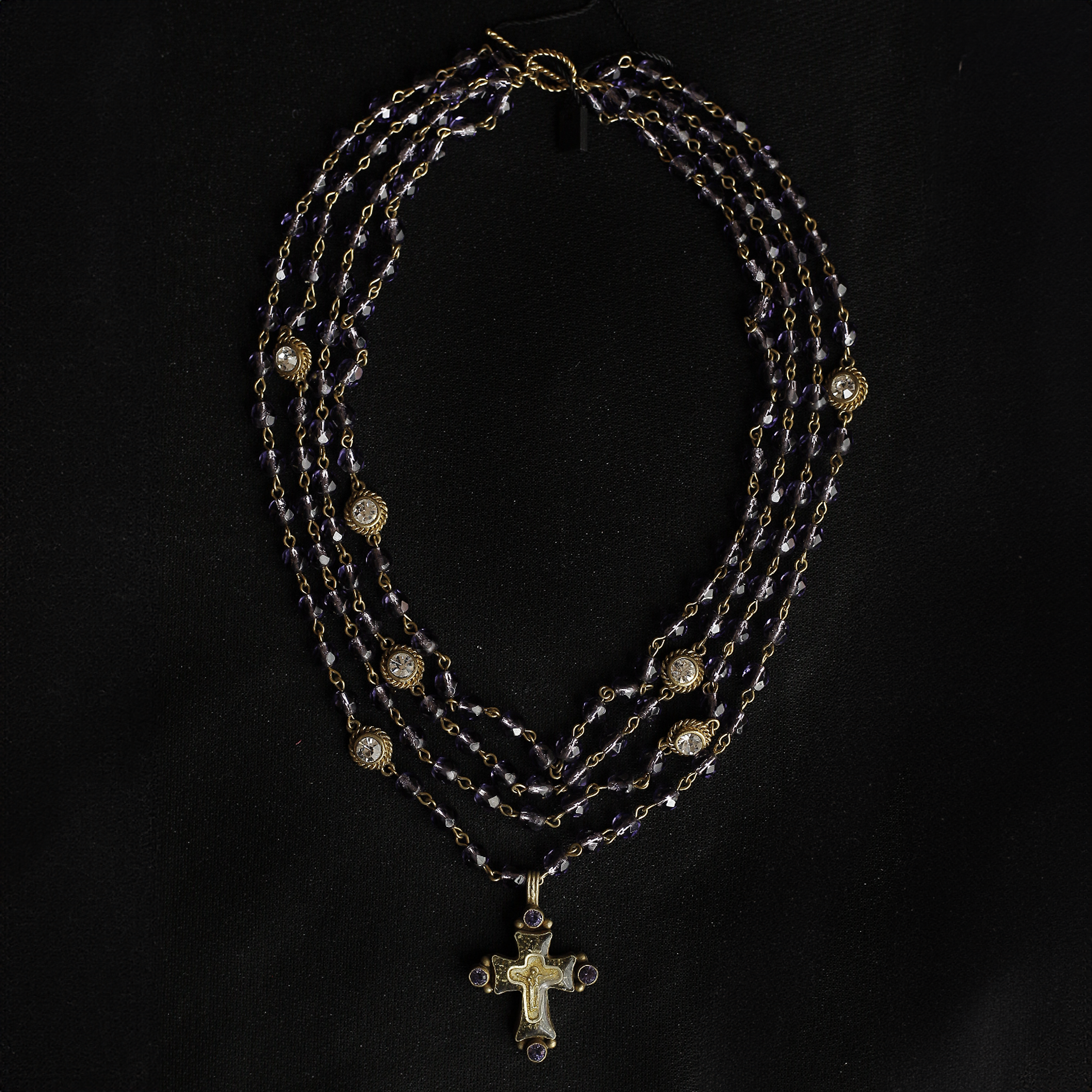 Collar Rosary VSA lila