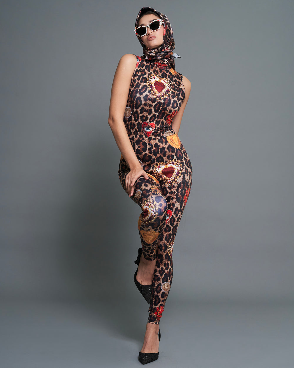 BODYSUIT LICRA ANIMAL PRINT