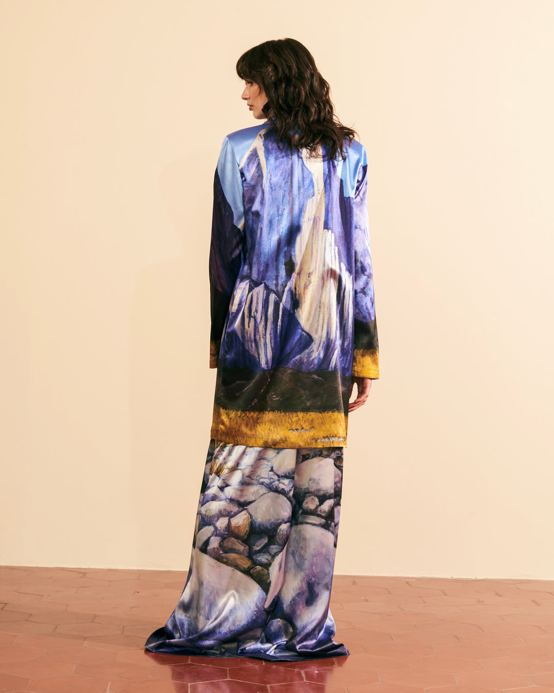 Conjunto saco/falda de montañas