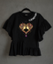 Blusa con olanes Géminis