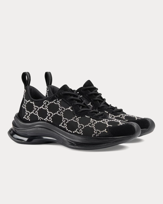 Gucci Women's GG Crystal Embellished Run Sneakers