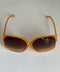 Lentes naranjas oversized