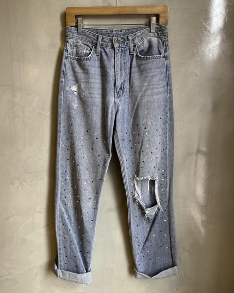 Boyfriend jeans cristales