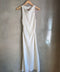 Vestido Aritzia blanco satin