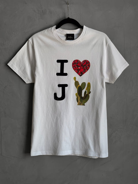 T shirt blanca i love Josefina