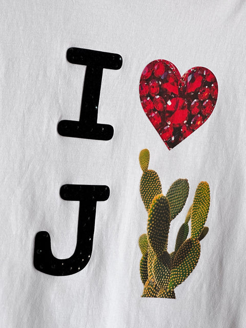 T shirt blanca i love Josefina