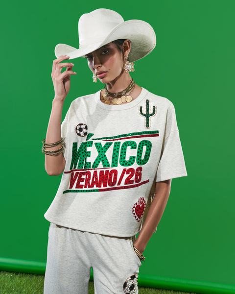 Conjunto Mexico Verano 26 Beige