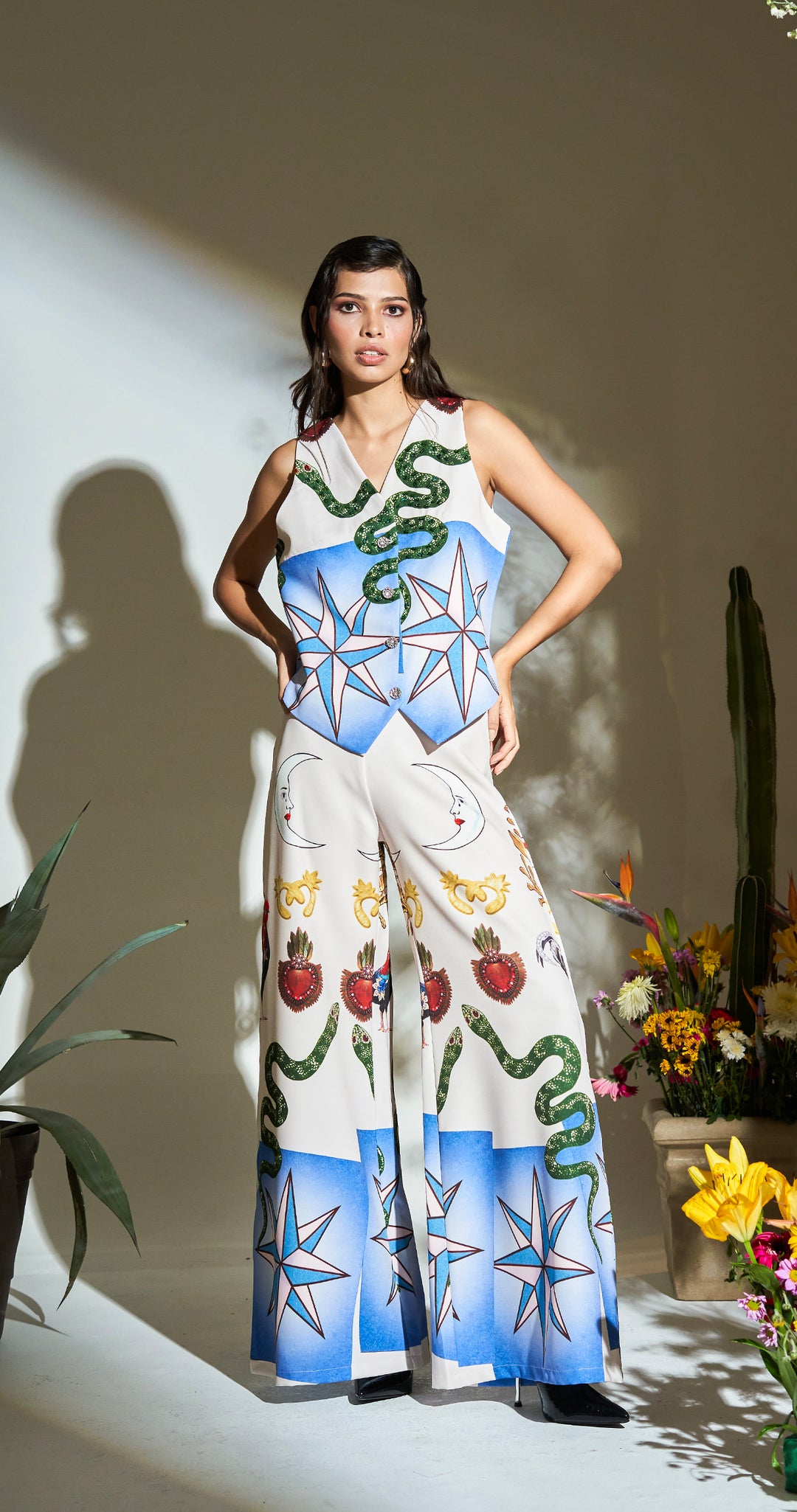 CHALECO OFF WHITE ÍCONOS