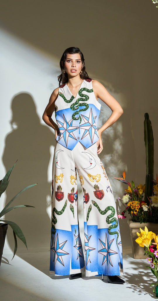 CHALECO OFF WHITE ÍCONOS
