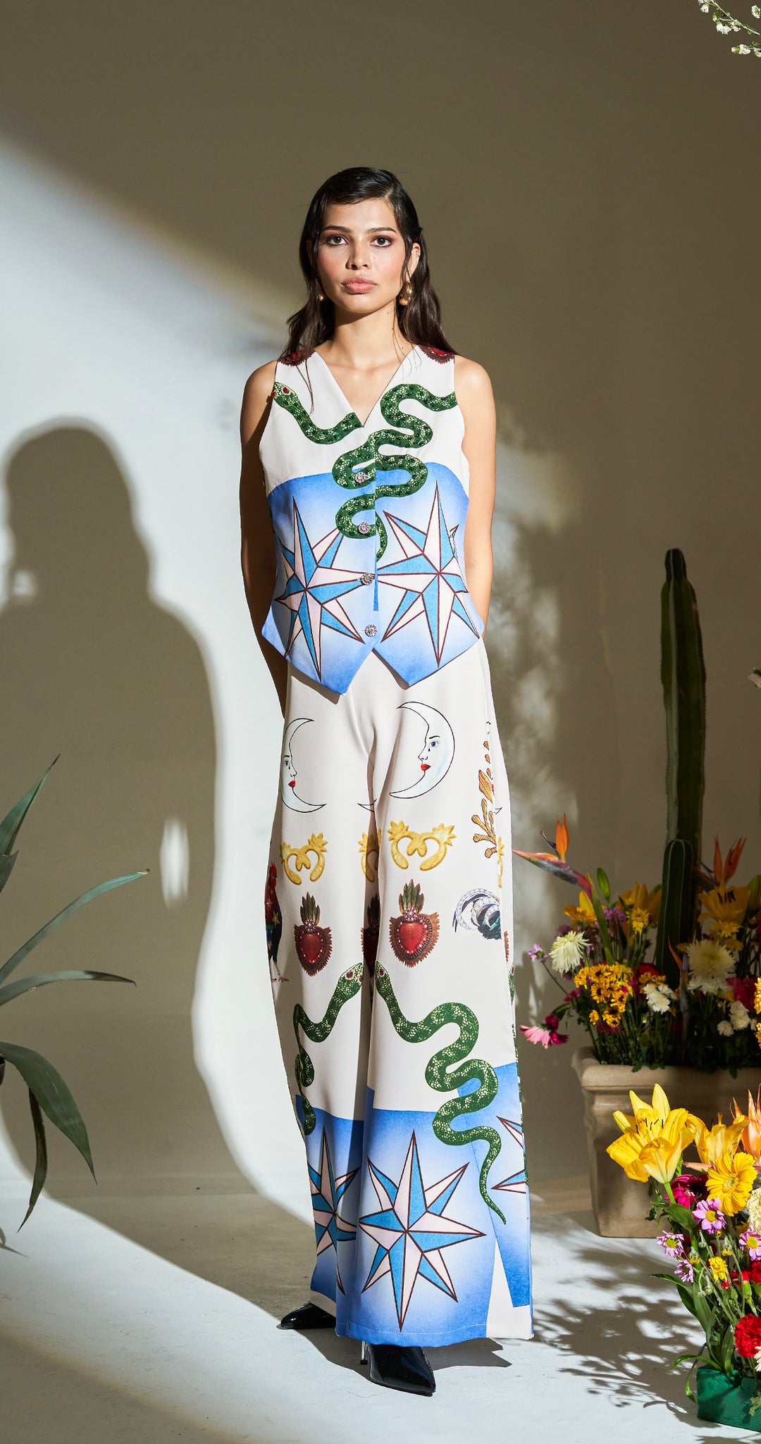 CHALECO OFF WHITE ÍCONOS