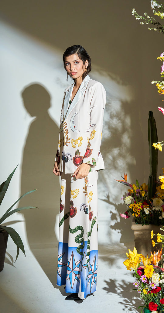 TAILORED SUIT OFF WHITE ÍCONOS
