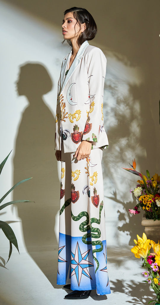 TAILORED SUIT OFF WHITE ÍCONOS