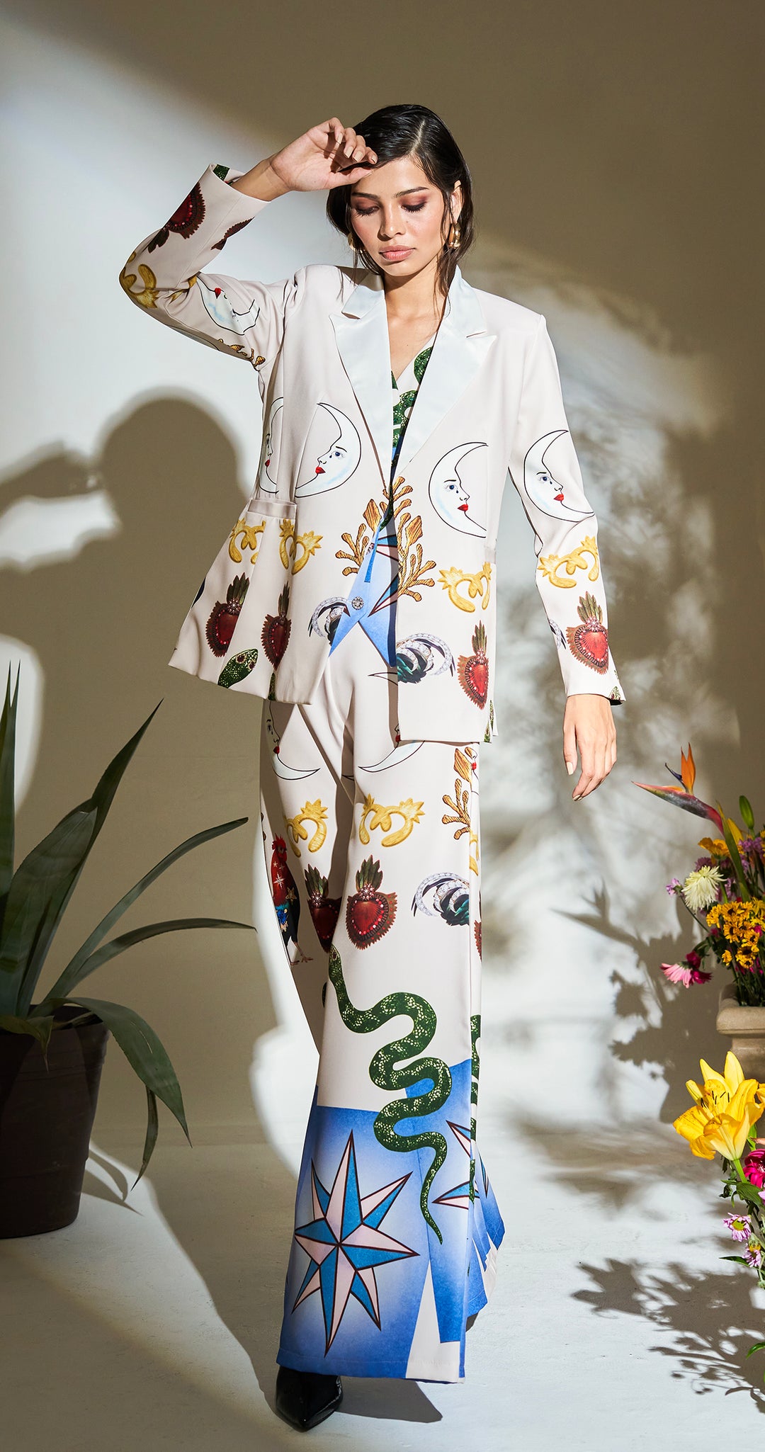 TAILORED SUIT OFF WHITE ÍCONOS