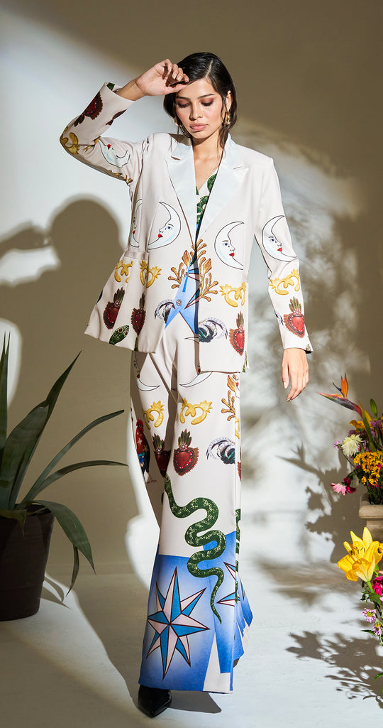 TAILORED SUIT OFF WHITE ÍCONOS