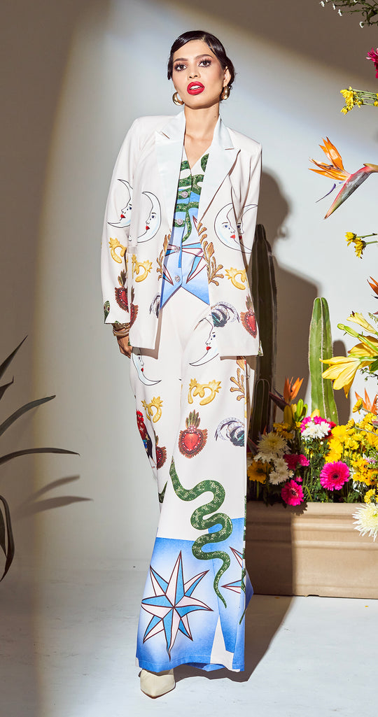 TAILORED SUIT OFF WHITE ÍCONOS