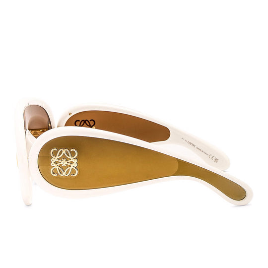 LOEWE Loewe x Paula's Ibiza - Wave Mask Sunglasses in White
