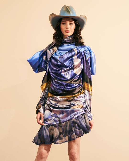 Mini vestido montañas