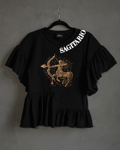 Blusa con olanes Sagitario