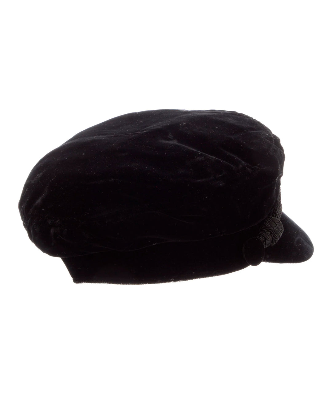 Saint Laurent Casquette de Marin velvet hat