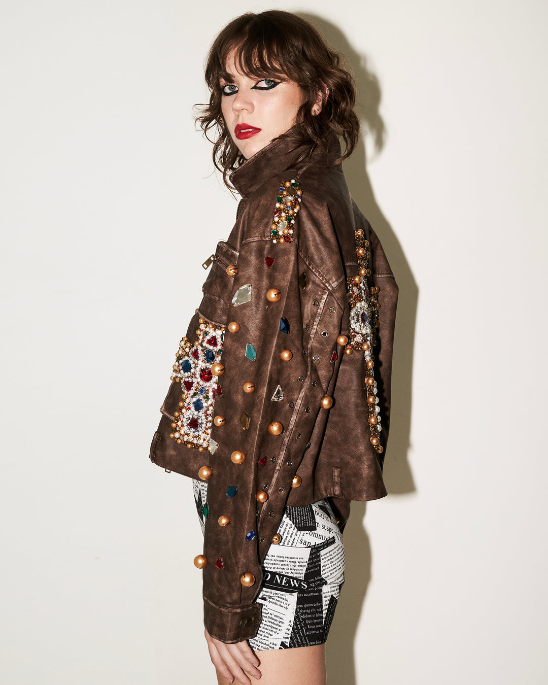 Biker jacket café Cruces