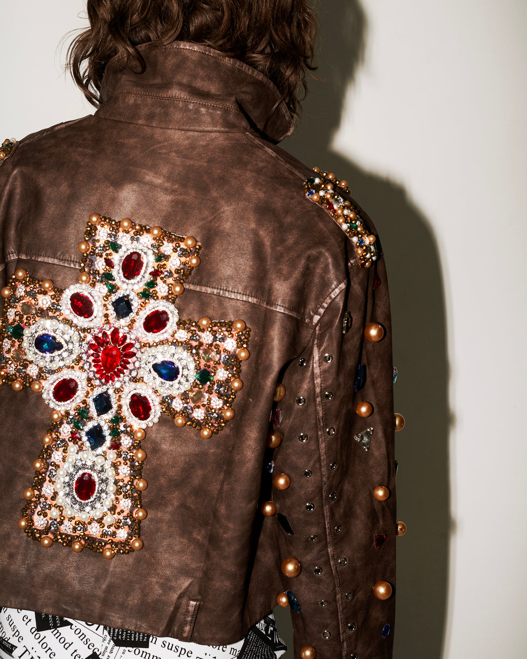 Biker jacket café Cruces