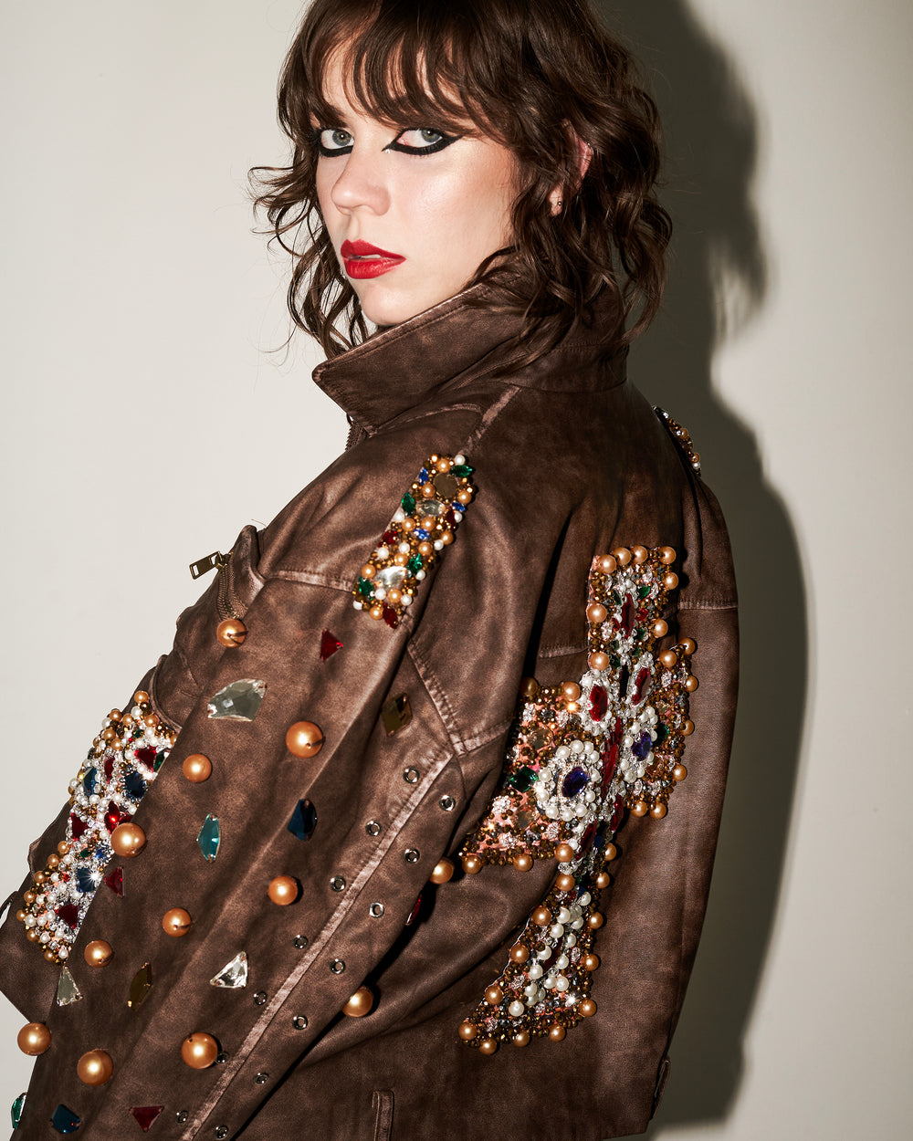 Biker jacket café Cruces