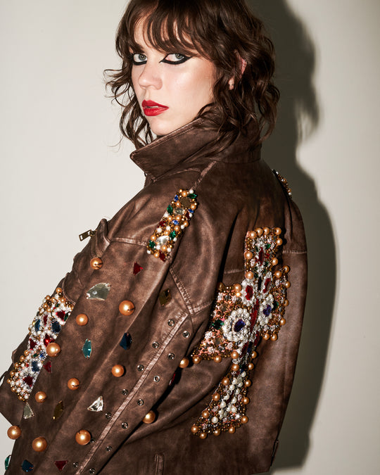 Biker jacket café Cruces