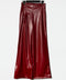 Pure Red Leather Pants