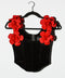 Blusa Red Flowers