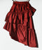 Red Ruffle Skirt