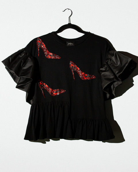 Blusa Tacones Rojos