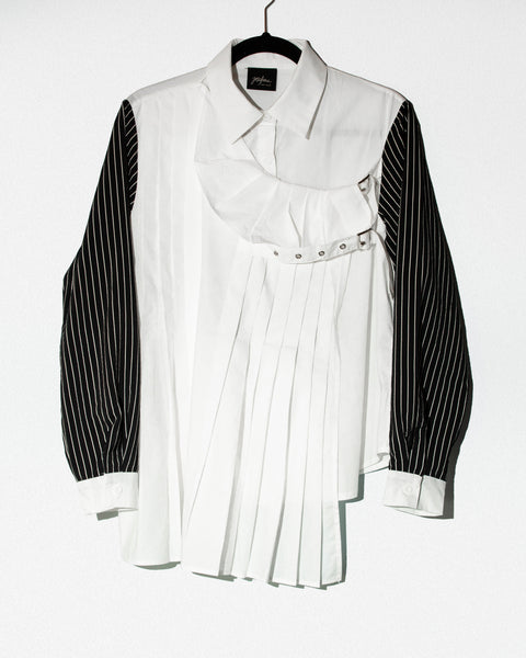 Camisa Blanca y Negra