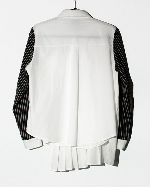 Camisa Blanca y Negra