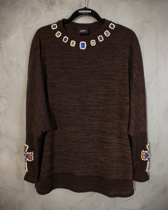 Knitted top cruces