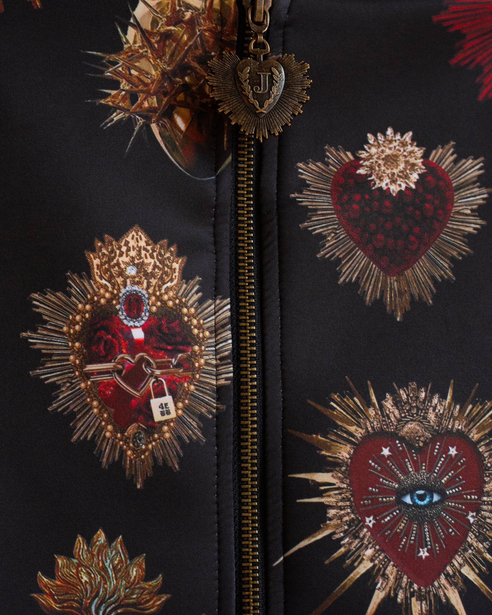 Pencil skirt corazones