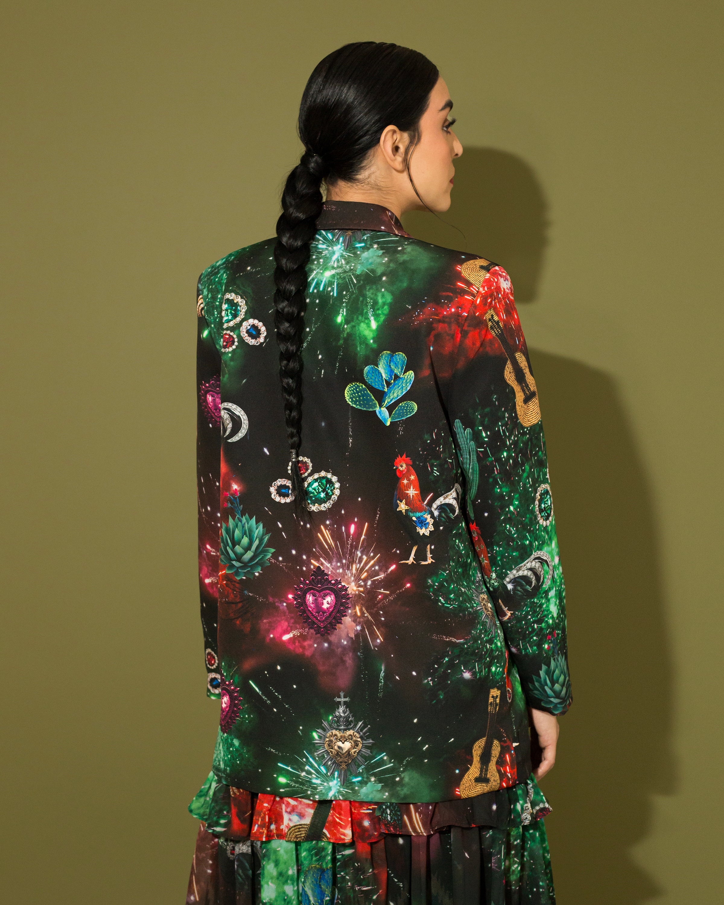Blazer Fireworks tricolor