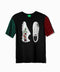 Tee Shirt Tachones manga tricolor