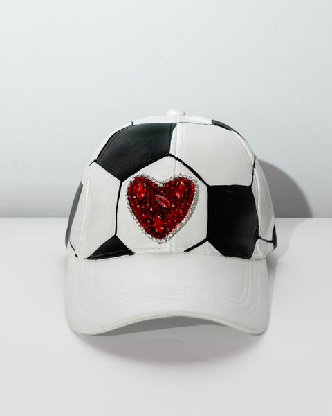 Gorra estampado de balón